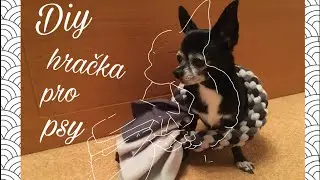 Diy- hračka pro pejsky z deky
