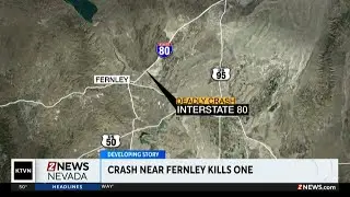 Fatal crash near Fernley