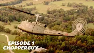 Полет ветеранов вертолета Huey