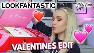 LOOKFANTASTIC VALENTINES DAY EDIT LIMITED EDITION BEAUTY BOX UNBOXING & DISCOUNT CODE ✨| MISS BOUX