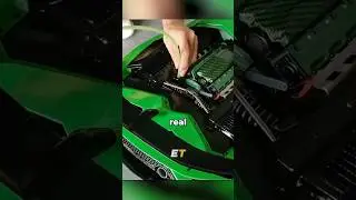This RC Lamborghini runs on petrol?