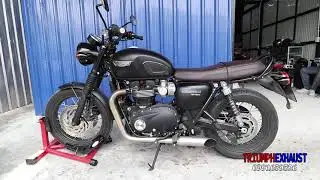 Spark full exhaust Triumph T120 with Motone Xpipe