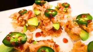 This Crispy Rice Spicy Salmon Is Addictive