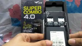 แกะกล่อง ais lava iris 510  lava 4 นิ้วตัวใหม่จาก ais