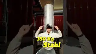 350kg Stahl verarbeitet, 15mm und 30mm Materialst&auml;rke
