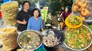 Rẻ mà chất lượng dữ lắm Quán Mì Xào Giòn Cơm Gà 35k lâu năm ở Chợ Lớn, giờ cao điểm đông nghẹt khách