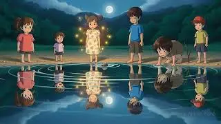 Peaceful Anime Piano Under Moonlight | Soothing Instrumentals for Relaxing, Studying, Sleeping
