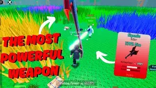 Roblox: Cut Grass --  I Got the Most Powerful Weapon in the Game!! 50k+ Damage!!!