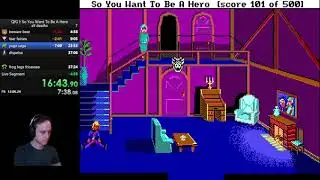 Quest for Glory 1 EGA speedrun: all deaths 26:36 (world record)