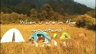 Unpredictable weather in the Himalayan mountains