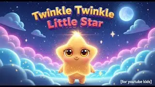 Twinkle Twinkle Little Star 🌟🎵👶 | Classic Nursery Rhyme for Kids & Toddlers 🌈✨