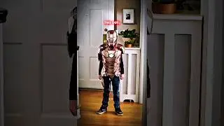 Iron Man in His Childhood☠️ #trollface #shorts #ironman