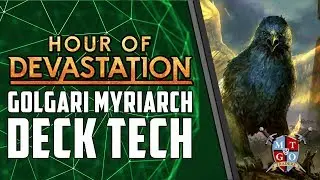 Golgari Myriarch Hour of Devastation Standard Deck Tech | MTG