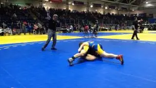 BC Wrestling Provs 2017 Tim second match