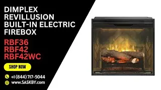 DIMPLEX REVILLUSION ELECTRIC BRICK BUILT-IN FIREBOX | CALL 1-844-717-5044 TODAY!