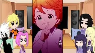 Naruto characters react to TPN(The promised neverland)