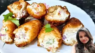 Crispy Dahi ke Shole Recipe | Market Style Party Snack | Easy & Creamy