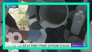 FDEP and Manatee County officials test water at Piney Point amid environmental complaints