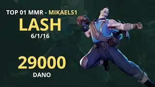 TOP 01 DEADLOCK: MikaelS1 Gameplay Lash - 29000 DANO