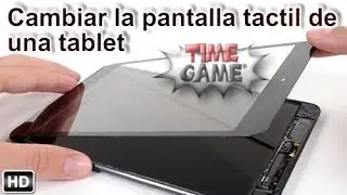 Como poder cambiar la pantalla tactil en una tablet