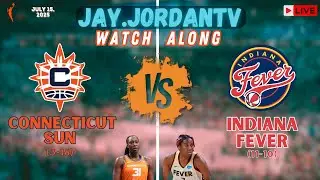 Connecticut Sun vs Indiana Fever LIVE Watchalong | WNBA | JAY.JORDANTV