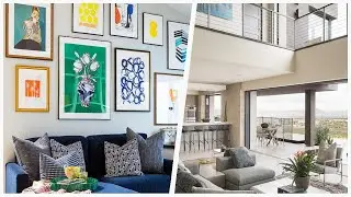75 White Beige Floor Living Room Design Ideas You'll Love ☆