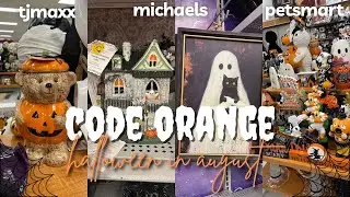 Halloween Code Orange 🎃 tjmaxx, michaels, petsmart