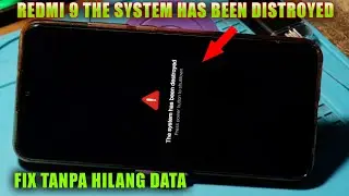 OVERCOME REDMI 9 THE SYSTEM HAS BEEN DISTROYED JUST DO THIS WITHOUT LOSING DATA