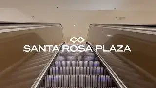 Awesome Vintage Montgomery Double-File Escalator [Set 1] Santa Rosa Plaza - Santa Rosa, CA
