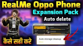 How to Solve the Free Fire Expansion Pack Auto Delete Problem on Realme Phones!