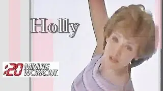 The :20 Minute Workout , full episode  - Holly, Sue & Bess. Grey and pink leotards.