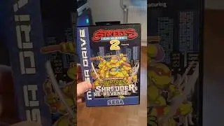 Street of Rage 2 Featuring TMNT Shredder Re-Revenge sur Megadrive.  #retrogaming #sega #tmnt #gaming