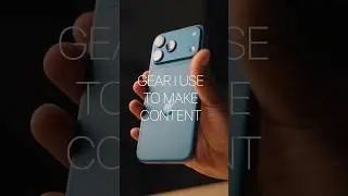 This is ALL THE GEAR I Use to Make Content