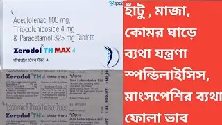 Zerodol Th Max 4 Tablet Use Dose Side effects in Bengali