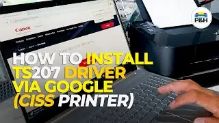 HOW TO INSTALL TS207 DRIVER | CISS PRINTER