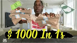 $1000 $1 Bills a Strippers Stack @June1billion