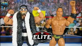 WWE Mattel Wrestlemania 39 Elite Hollywood Hulk Hogan & The Rock Figure Review! Ultimate Hulk Custom