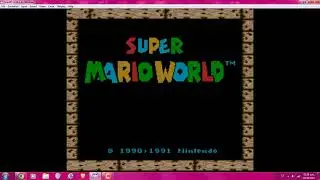 Gltich in Super Mario World, The Green Orb Auto Destruction in Emulator!