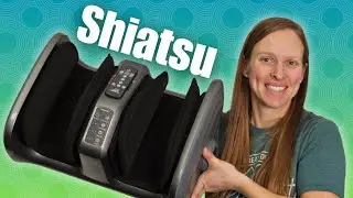 This Heated Shiatsu Foot & Calf Massager Does It All! // Snailax