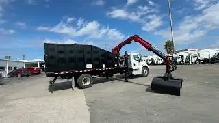 2025 Freightliner M2 106 28 Yard Pac Mac ML Grapple Truck - 109477