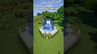 Modern Fountain Build in Minecraft ⛲✨