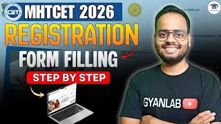 MHT-CET 2026 Registration Form Filling | Full Step By Step Tutorial | How To Fill FORM PART 2