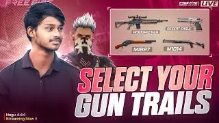 Free fire live - ff live-1VS3 GuildTrails- nagu 444 live ||telugu live||ff telugu