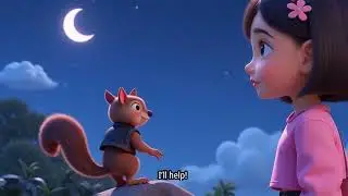 ✨ Mira and the Magic Bridge | Trending Bedtime Story for Kids 2025 | Fantasy Animation for Children