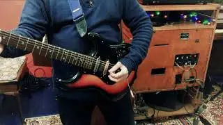 Guitar into Leslie 122-V with new Mullard 12AU7 & EHX 6550EH valves