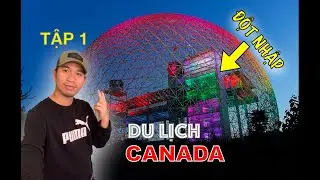 Exploring Canada Episode 1| Overwhelmed with the largest ball in America| City of Montreal, Quebec