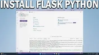 How To Install Flask in VS Code for Python get Flask for Web Development & Fix Import Errors