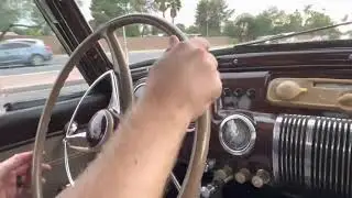 Driving around the 1941 Lincoln Continental