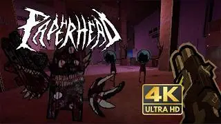 Paperhead Ep. 0 - Surviving the Blood-Soaked Nightmare! | 4K | 32:9 | Demo