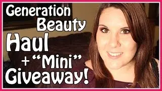 &hearts;HUGE Generation Beauty Haul + 